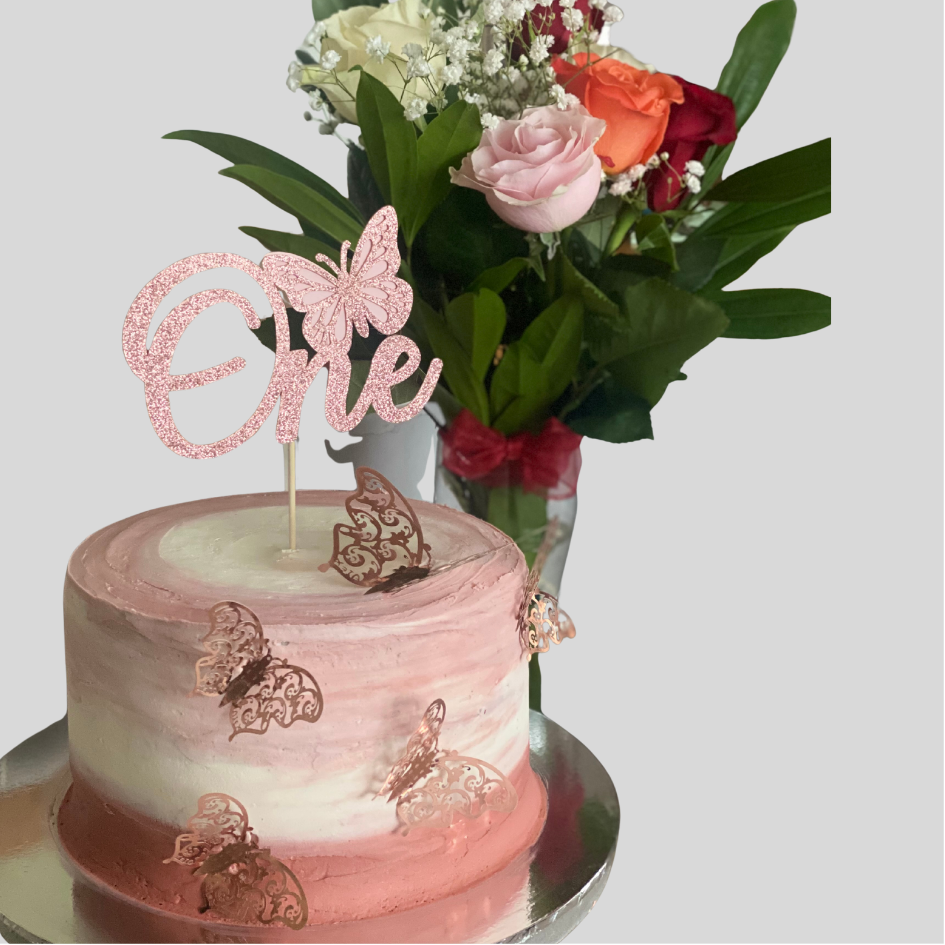Butterfly Smash Cake
