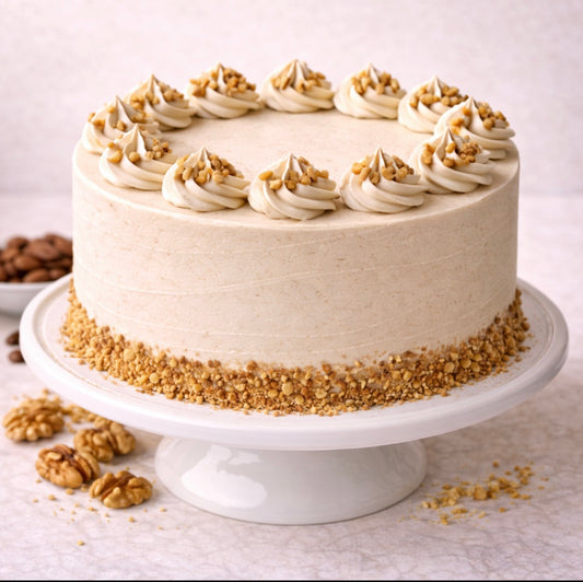 ☕ Coffee Walnut Cake